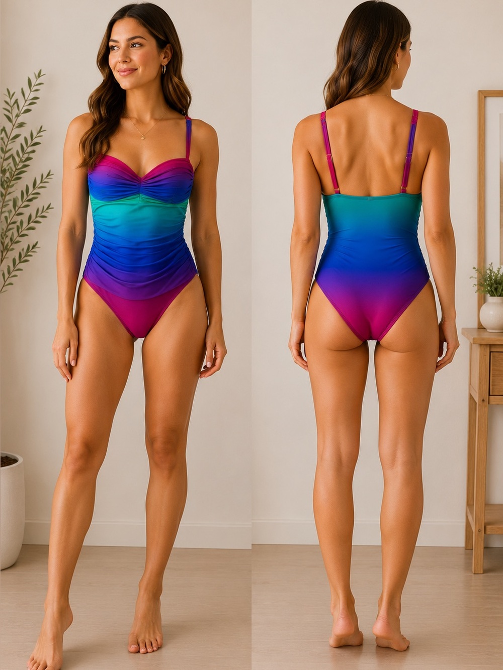 La Blanca One-Piece Swimsuit NWT